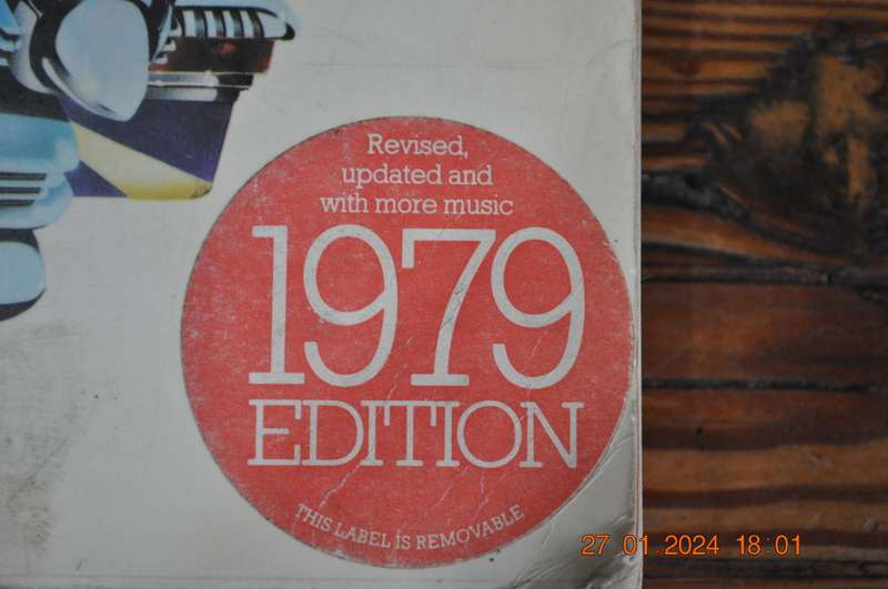 Elvis Presley Music Book 1979 Edition