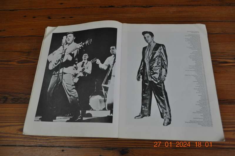 Elvis Presley Music Book 1979 Edition