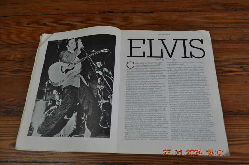 Elvis Presley Music Book 1979 Edition