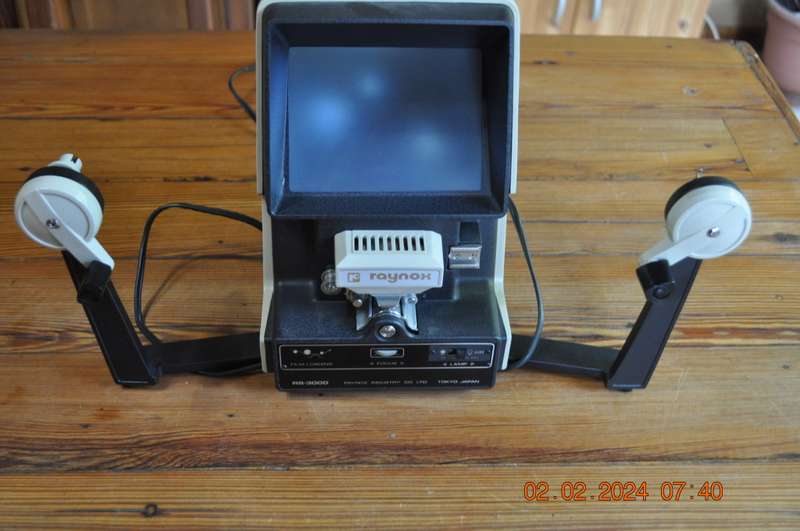 Vintage Raynox RS-3000 Film Editor Viewer