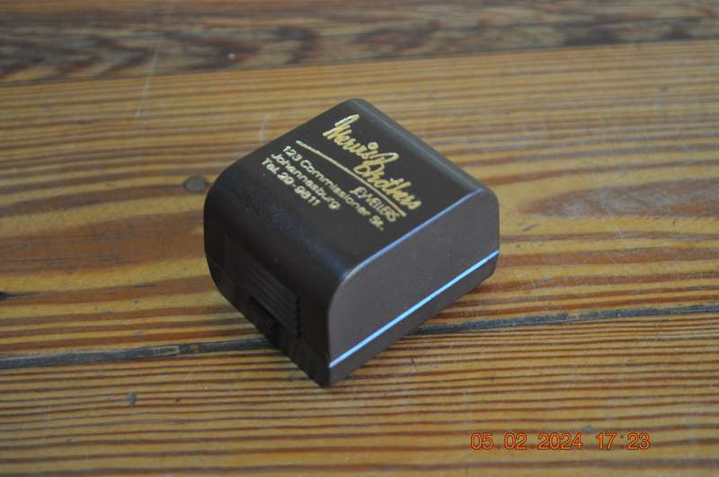 Vintage Mervis Brothers Jewelers Ring Box