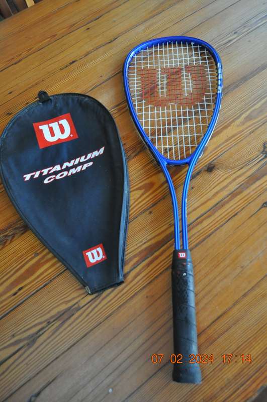 Wilson Ti Comp Squash Racket
