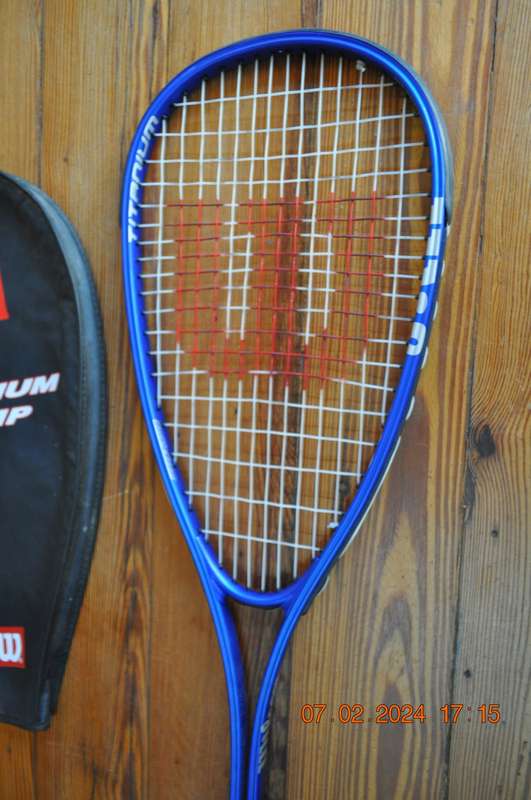 Wilson Ti Comp Squash Racket