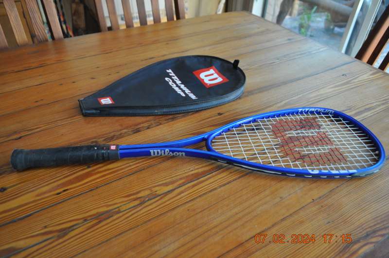 Wilson Ti Comp Squash Racket