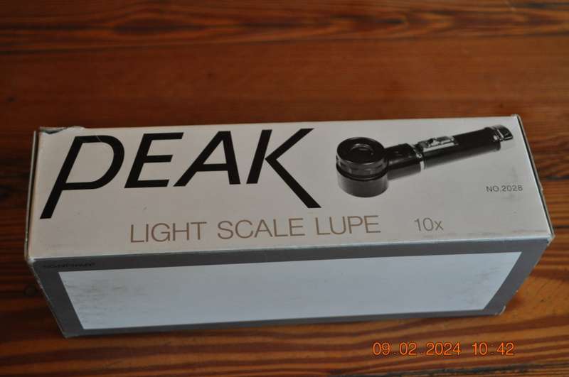 Peak Light Scale Lupe 10 x