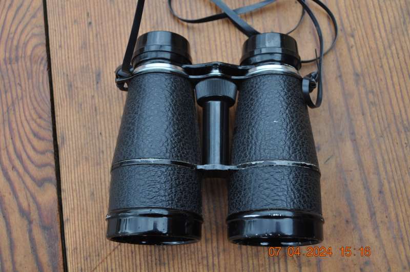 Vintage Binoculars In Carry Case