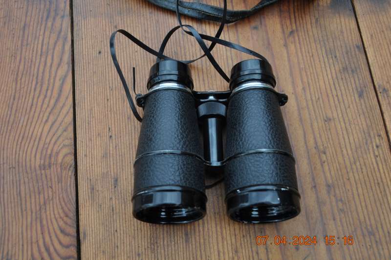 Vintage Binoculars In Carry Case