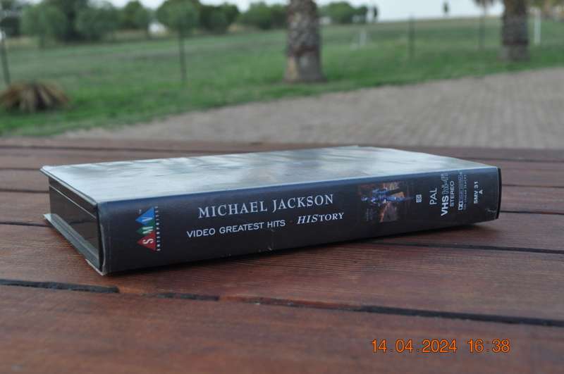 Michael Jackson History Video Greatest Hits VHS