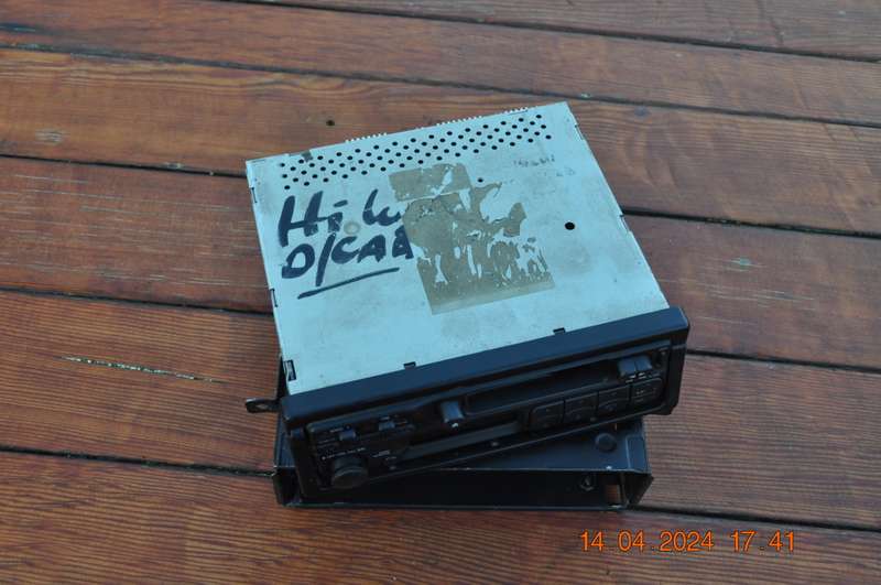 Vintage Toyota Cassette FM Car Radio (includes bracket)