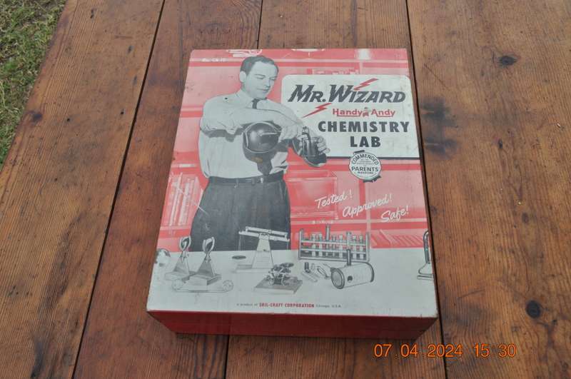 Vintage Mr Wizard Handy Andy (approved safe)
