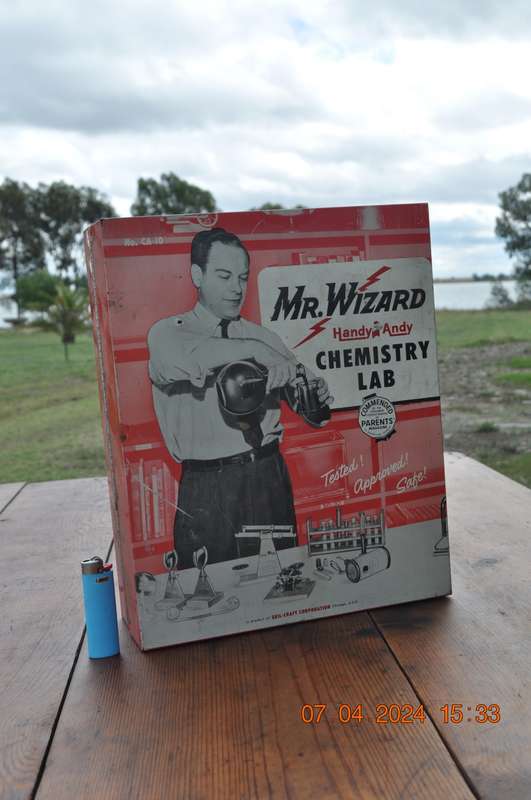 Vintage Mr Wizard Handy Andy (approved safe)