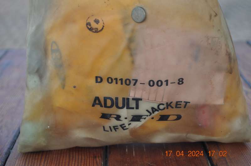Vintage Airline Life Jacket Vest (selling as is)