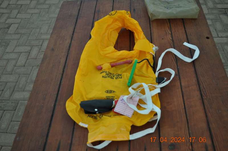Vintage Airline Life Jacket Vest (selling as is)