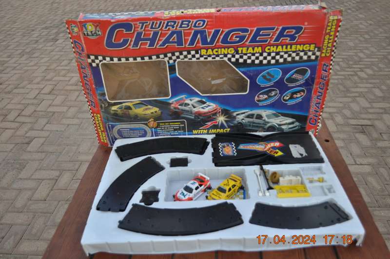 Vintage Toy Turbo Changer Cars And Tracks