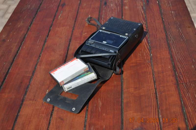 Vintage Sanyo Cassette Recorder