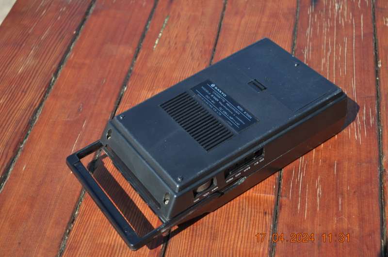 Vintage Sanyo Cassette Recorder