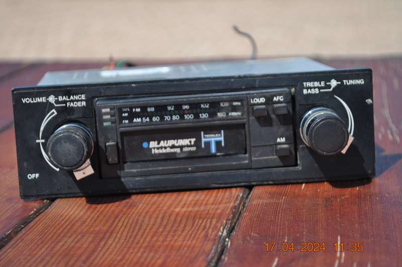 Vintage Blaupunkt Heidelberg Stereo Car Radio