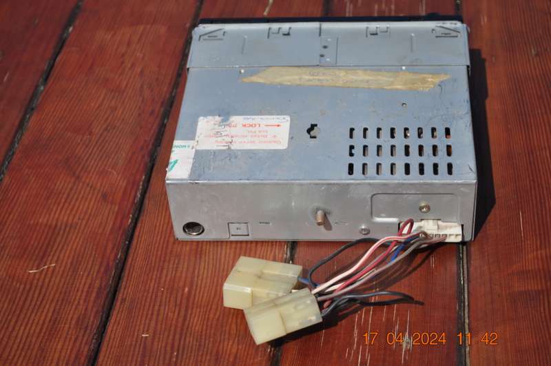 Vintage Clarion Car Radio Cassette Player