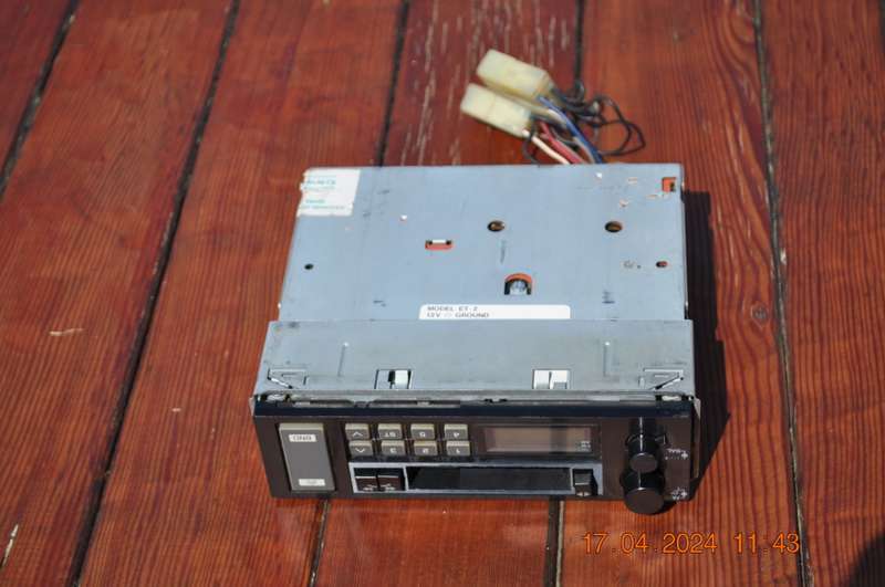 Vintage Clarion Car Radio Cassette Player