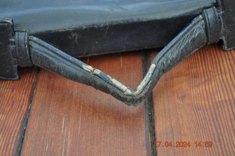 Vintage Leather Innovations Carry Bag