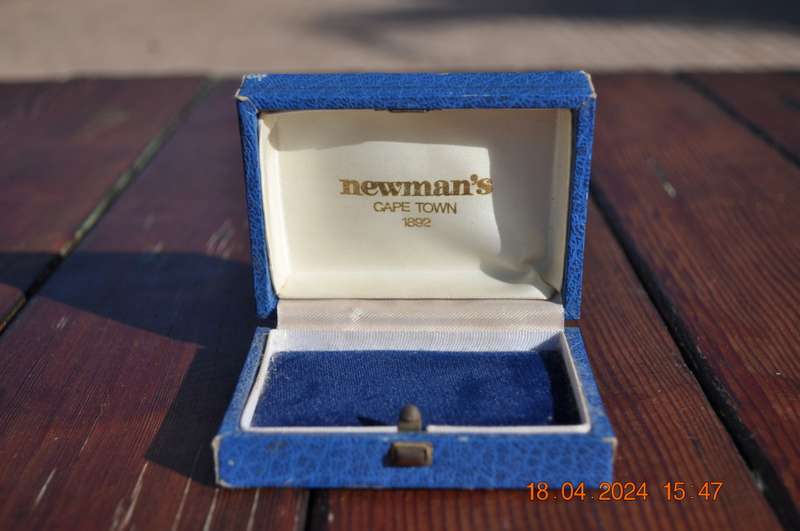 Vintage Newmans Cape Town Ring Box