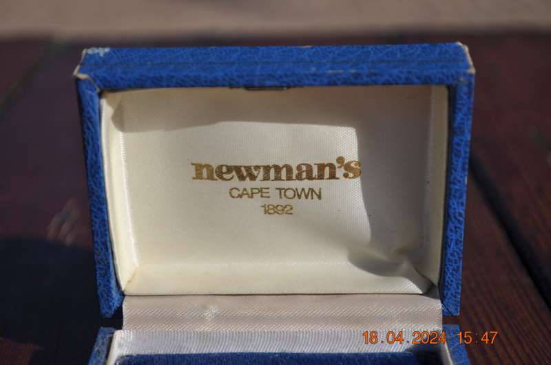 Vintage Newmans Cape Town Ring Box