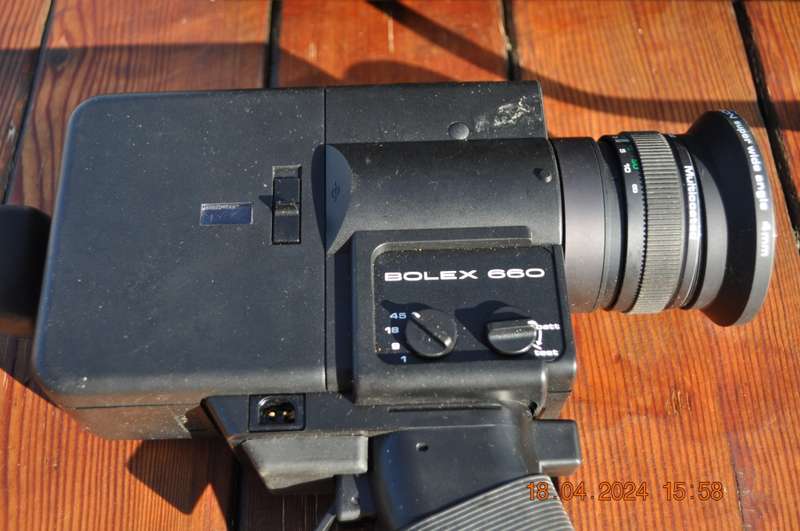 Vintage Bolex 8mm Movie Film Camera