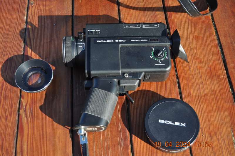 Vintage Bolex 8mm Movie Film Camera