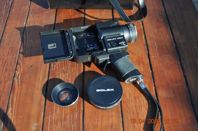 Vintage Bolex 8mm Movie Film Camera