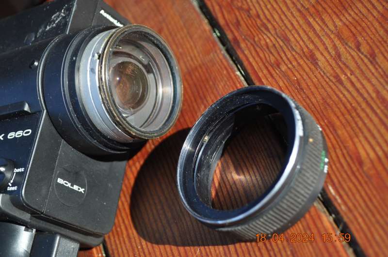 Vintage Bolex 8mm Movie Film Camera