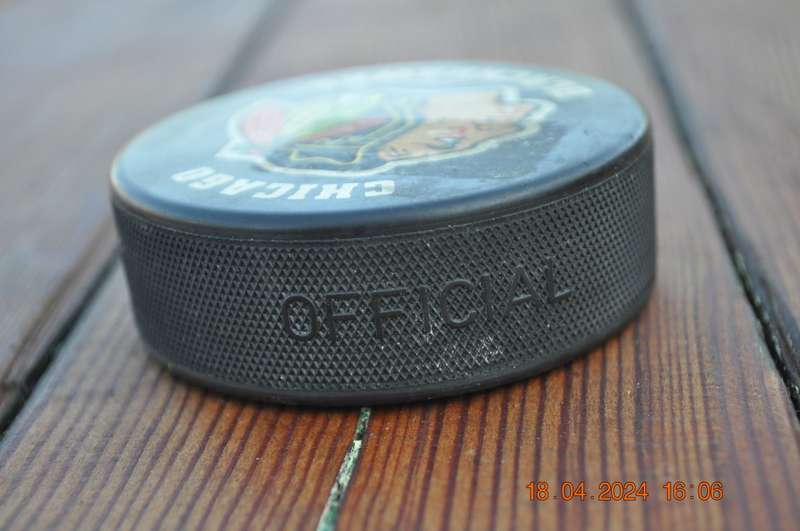 Hockey Puk Chicago Blackhawks