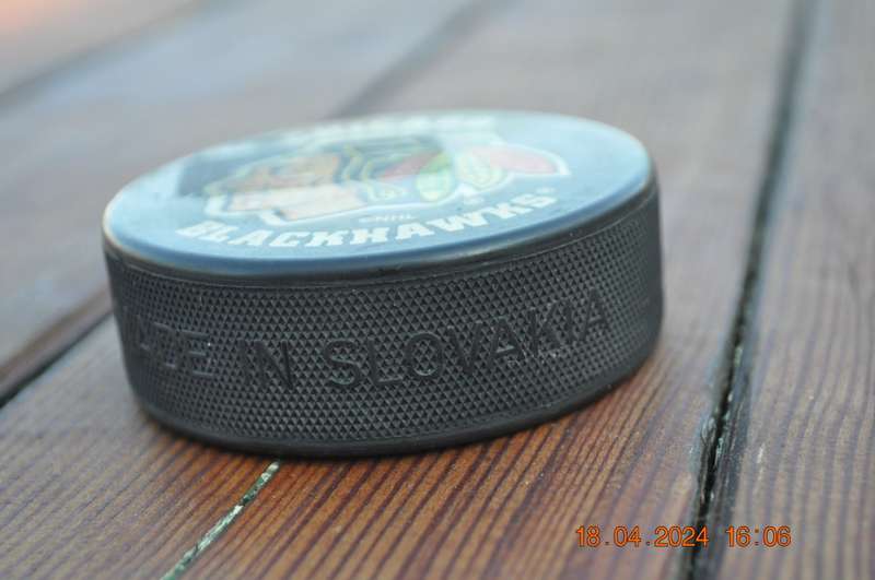 Hockey Puk Chicago Blackhawks