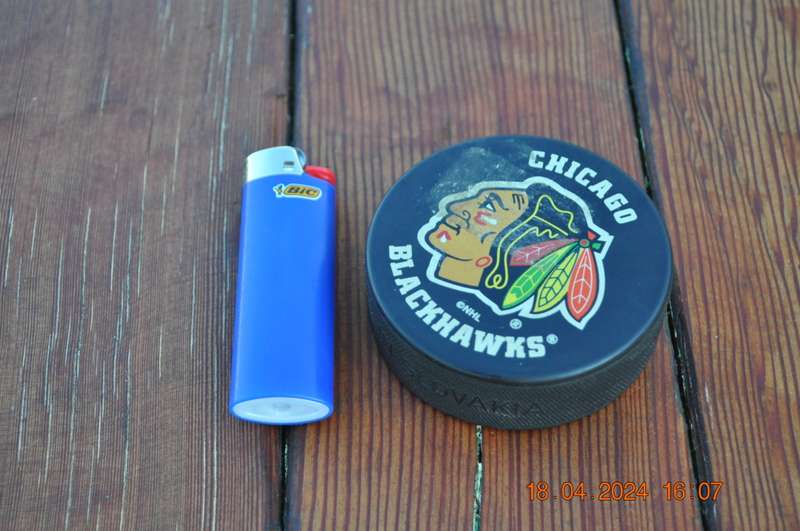 Hockey Puk Chicago Blackhawks