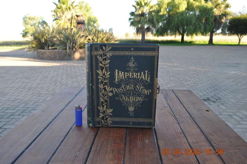 Vintage Imperial Postage Stamp Album (no stamps)