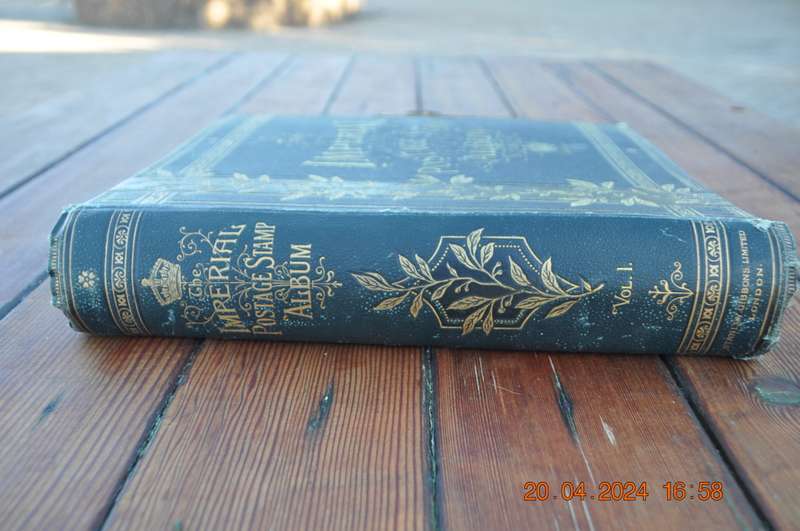 Vintage Imperial Postage Stamp Album (no stamps)