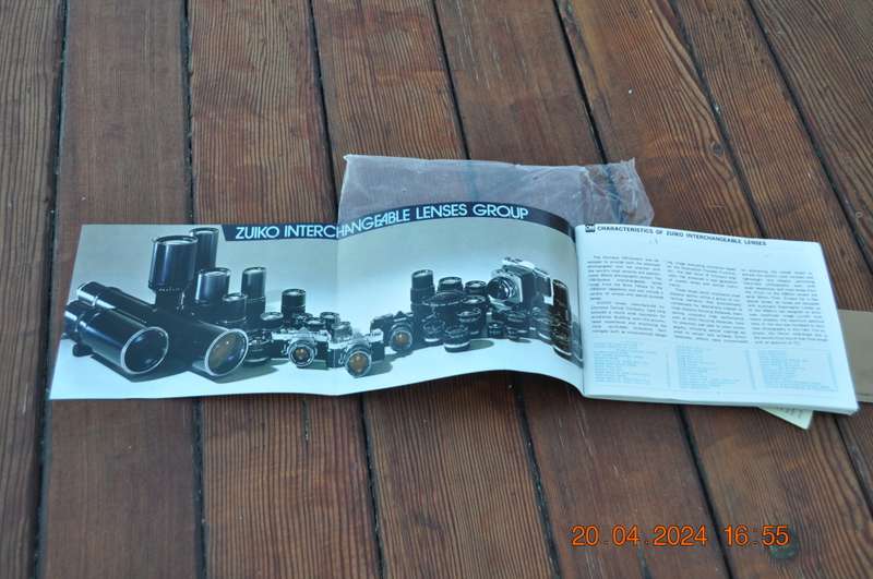 Olympus OM System Instructions User Manual Zuiko Lenses