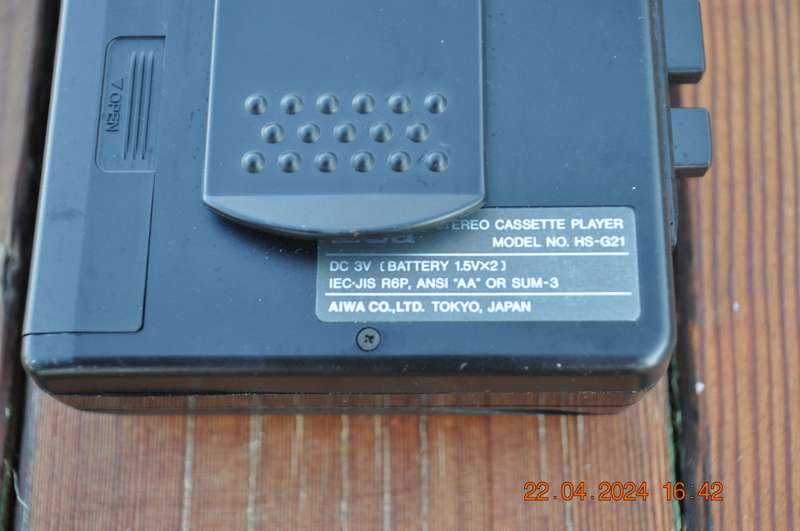 Vintage Aiwa Walkman Cassette Player
