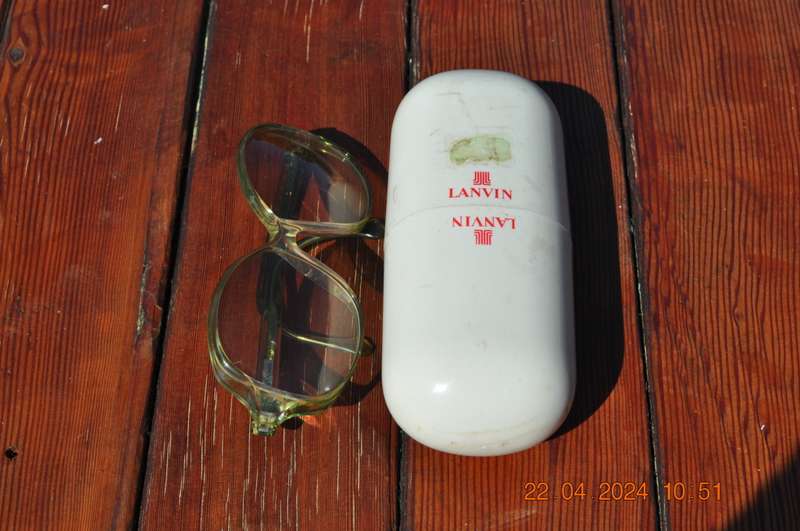 Vintage Lanvin France Glasses