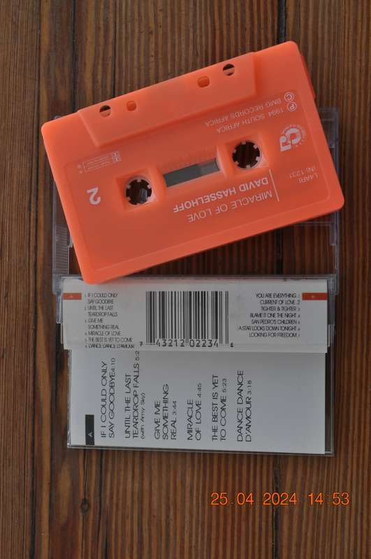 David Hasselhoff - Miracle Of Love (Cassette)