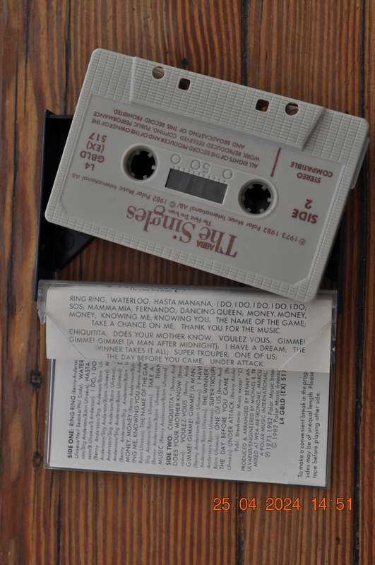 ABBA - The Singles : The First Ten Years (Cassette)