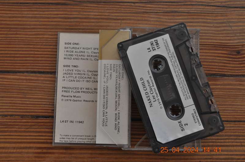 Lee Clayton - Naked Child (Cassette)