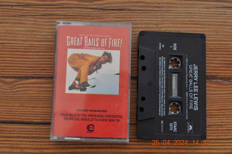 Jerry Lee Lewis - Great Balls Of Fire (Cassette)