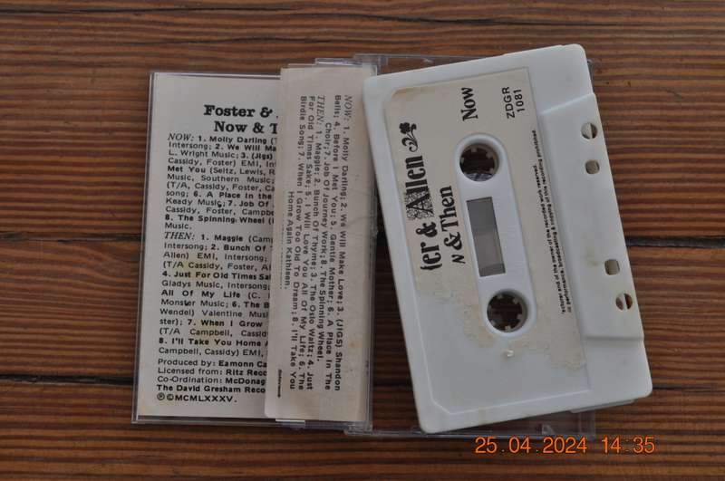 Foster & Allen - Now & Then (Cassette)