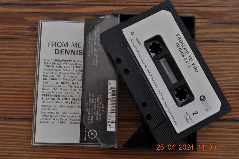 Dennis East - From Me To You (Cassette)