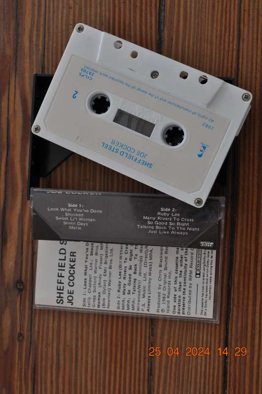 Joe Cocker - Sheffield Steel (Cassette)