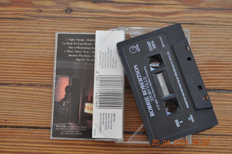 Robbie Robertson - Storyville (Cassette)