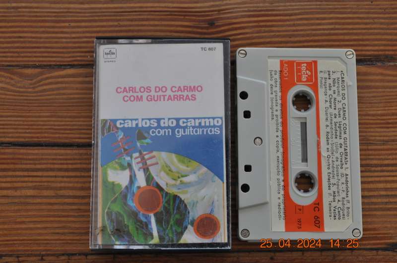 Carlos Do Carmo Com Guitarras (Cassette)