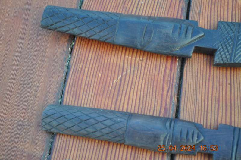 Vintage African Wooden Knifes