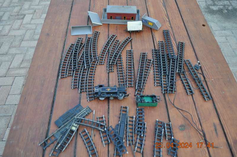 Vintage Triang Railway Train Tracks Plus Extras