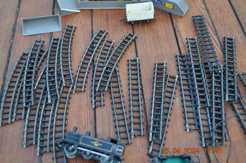 Vintage Triang Railway Train Tracks Plus Extras